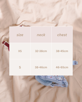 size chart for harness