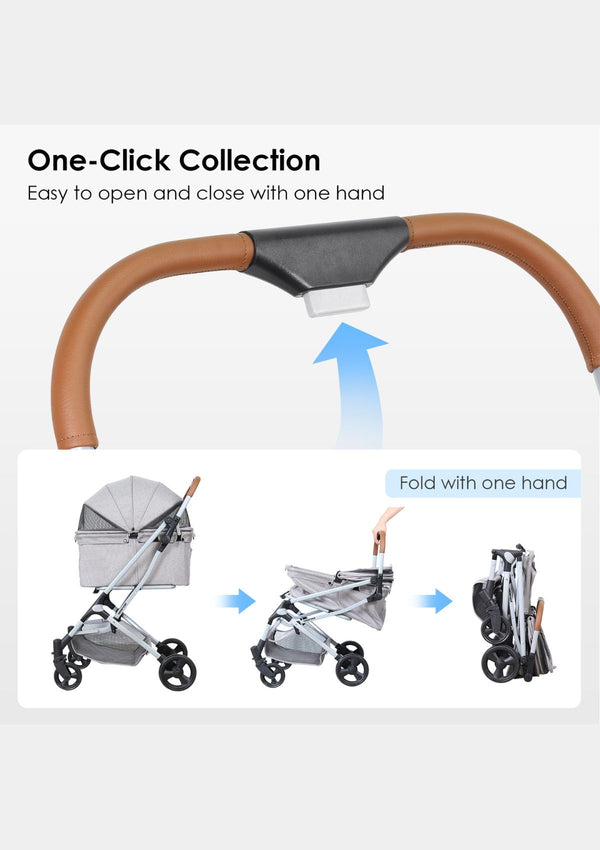 Pet Stroller - R4 (fully collapsible)
