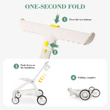 Pet Stroller - TT (detachable basket, 4-way flexibility)