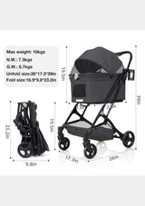 Pet Stroller - R4 (fully collapsible)