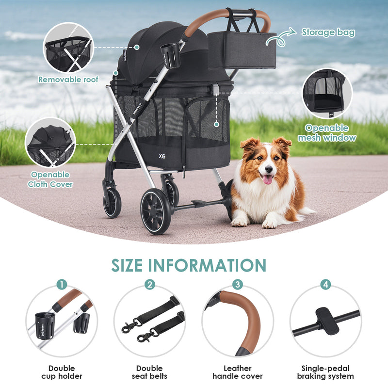 pet rover xl dog stroller Pet stroller