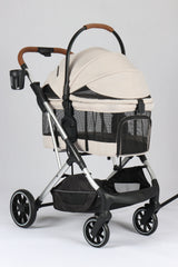 Pet Stroller - T6 (detachable basket)