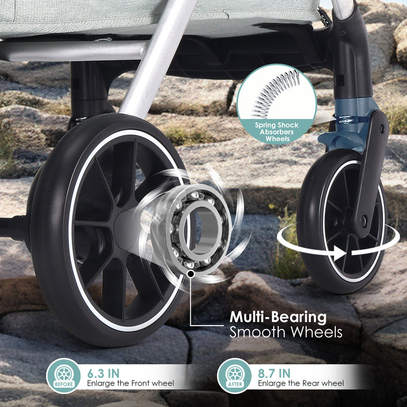 Pet stroller - X6 (Fully Collapsable)