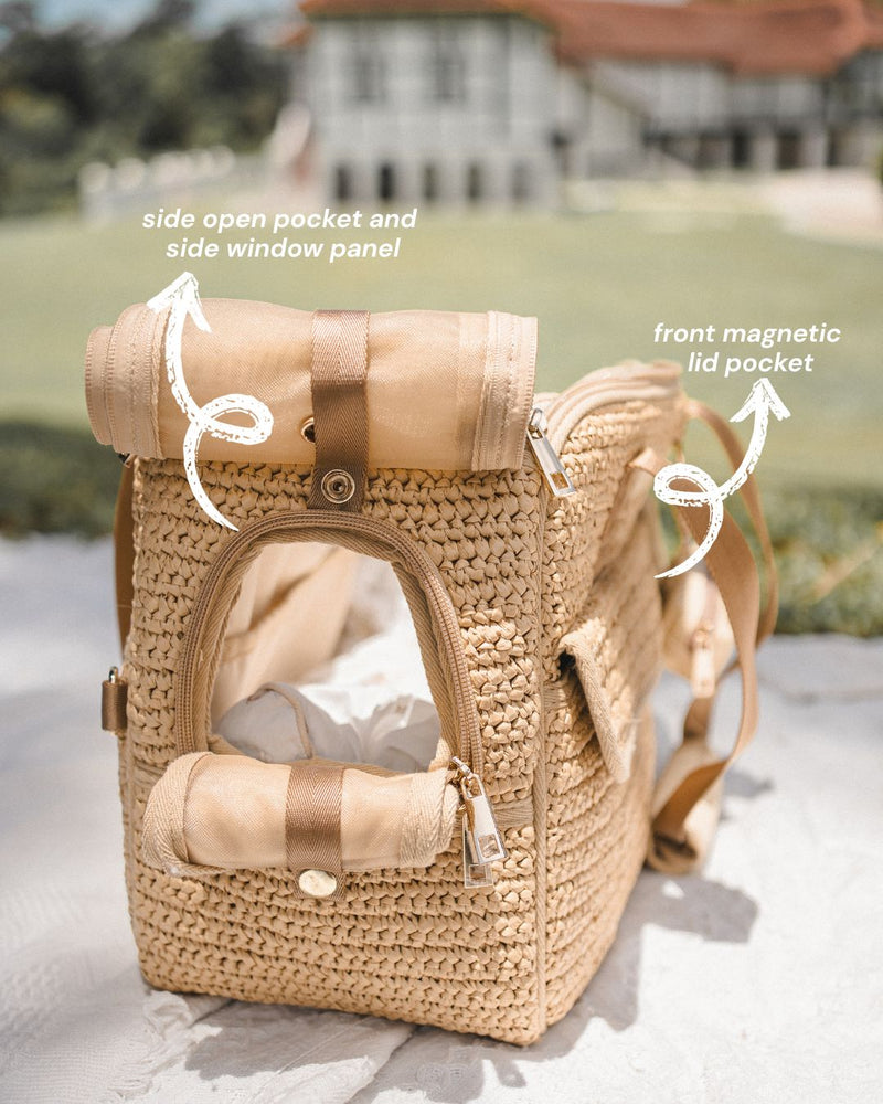 Soleil Woven Pet Carrier (size S)