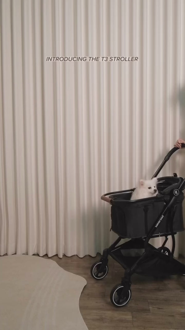 Pet Stroller - T3 (detachable basket)