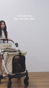 Pet stroller - X6 (Fully Collapsable)