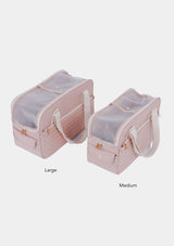 Soycraft pet carrier dog bag cat bag soy craft cloud travel airline compliant seoru korean medium large bag