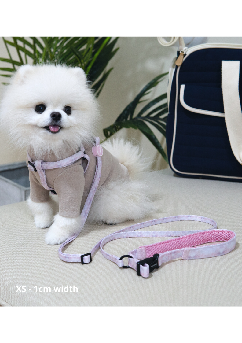Adjustable Yona Leash - Pink and Blue