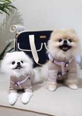 Adjustable Yona Leash - Pink and Blue