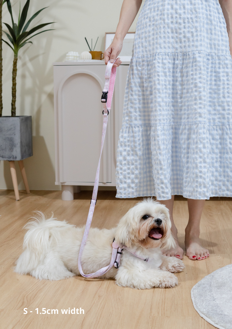 Adjustable Yona Leash - Pink and Blue