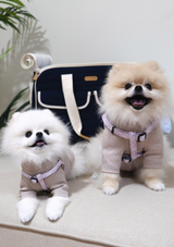 Adjustable Yona Leash - Pink and Blue